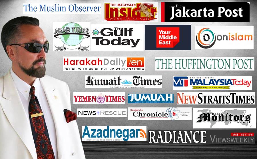 Mr. Adnan Oktar's articles are published in the world's greatest Newspapers, magazines and websites. 